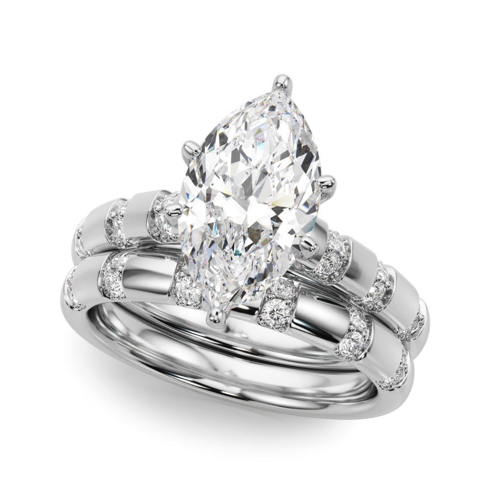 Round Classic Lab Grown Diamond Engagement Ring - VS1 D/E/F | 14K & 18K Gold | 14K Yellow Gold | Round Lab Diamond | Picasso Gold & Diamond Chicago