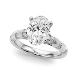 Round Classic Lab Grown Diamond Engagement Ring - VS1 D/E/F | 14K & 18K Gold | Lab Grown Diamond Engagement Ring | Picasso Gold & Diamond | Chicago