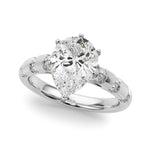 Round Classic Lab Grown Diamond Engagement Ring - VS1 D/E/F | 14K & 18K Gold | 14K White Gold | Round Lab Diamond | Picasso Gold & Diamond Chicago