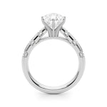 Round Classic Lab Grown Diamond Engagement Ring - VS1 D/E/F | 14K & 18K Gold | 18K Yellow Gold | Round Lab Diamond | Picasso Gold & Diamond Chicago