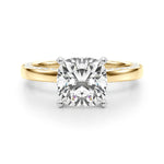 Round Solitaire Lab Grown Diamond Engagement Ring - VS1 D/E/F | 14K & 18K Gold | 18K White Gold | Round Lab Diamond | Picasso Gold & Diamond Chicago