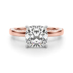 Round Solitaire Lab Grown Diamond Engagement Ring - VS1 D/E/F | 14K & 18K Gold | 18K Yellow Gold | Round Lab Diamond | Picasso Gold & Diamond Chicago