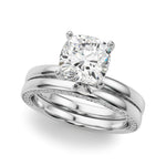 Round Solitaire Lab Grown Diamond Engagement Ring - VS1 D/E/F | 14K & 18K Gold | Platinum | Round Lab Diamond | Picasso Gold & Diamond Chicago