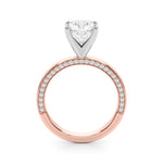 Round Solitaire Lab Grown Diamond Engagement Ring - VS1 D/E/F | 14K & 18K Gold | Lab Grown Diamond Engagement Ring | Picasso Gold & Diamond | Chicago