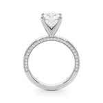 Round Solitaire Lab Grown Diamond Engagement Ring - VS1 D/E/F | 14K & 18K Gold | Lab Grown Diamond Engagement Ring | Picasso Gold & Diamond | Chicago