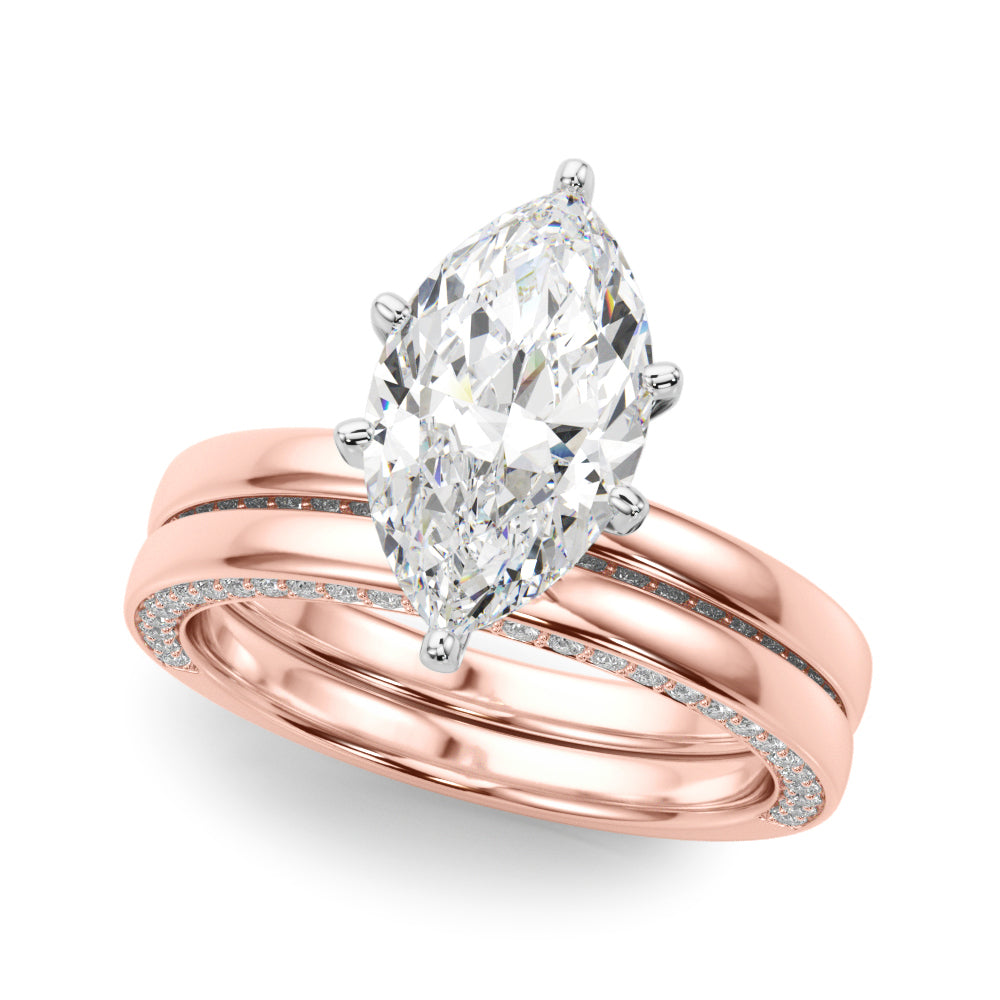 Round Solitaire Lab Grown Diamond Engagement Ring - VS1 D/E/F | 14K & 18K Gold | 14K Yellow Gold | Round Lab Diamond | Picasso Gold & Diamond Chicago