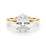 Round Solitaire Lab Grown Diamond Engagement Ring - VS1 D/E/F | 14K & 18K Gold | Platinum | Round Lab Diamond | Picasso Gold & Diamond Chicago