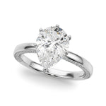 Round Solitaire Lab Grown Diamond Engagement Ring - VS1 D/E/F | 14K & 18K Gold | 14K White Gold | Round Lab Diamond | Picasso Gold & Diamond Chicago