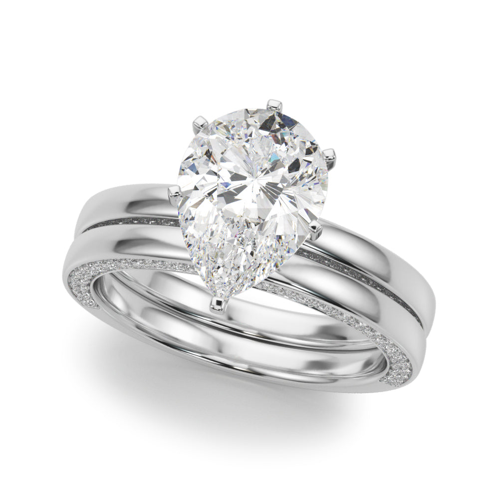 Round Solitaire Lab Grown Diamond Engagement Ring - VS1 D/E/F | 14K & 18K Gold | 14K Rose Gold | Round Lab Diamond | Picasso Gold & Diamond Chicago