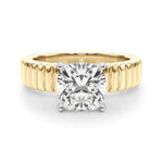 Round Solitaire Lab Grown Diamond Engagement Ring - VS1 D/E/F | 14K & 18K Gold | 18K White Gold | Round Lab Diamond | Picasso Gold & Diamond Chicago