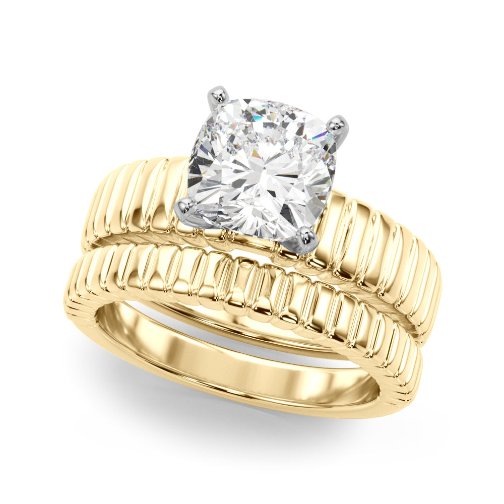 Round Solitaire Lab Grown Diamond Engagement Ring - VS1 D/E/F | 14K & 18K Gold | 18K Rose Gold | Round Lab Diamond | Picasso Gold & Diamond Chicago