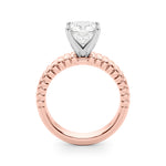 Round Solitaire Lab Grown Diamond Engagement Ring - VS1 D/E/F | 14K & 18K Gold | Lab Grown Diamond Engagement Ring | Picasso Gold & Diamond | Chicago