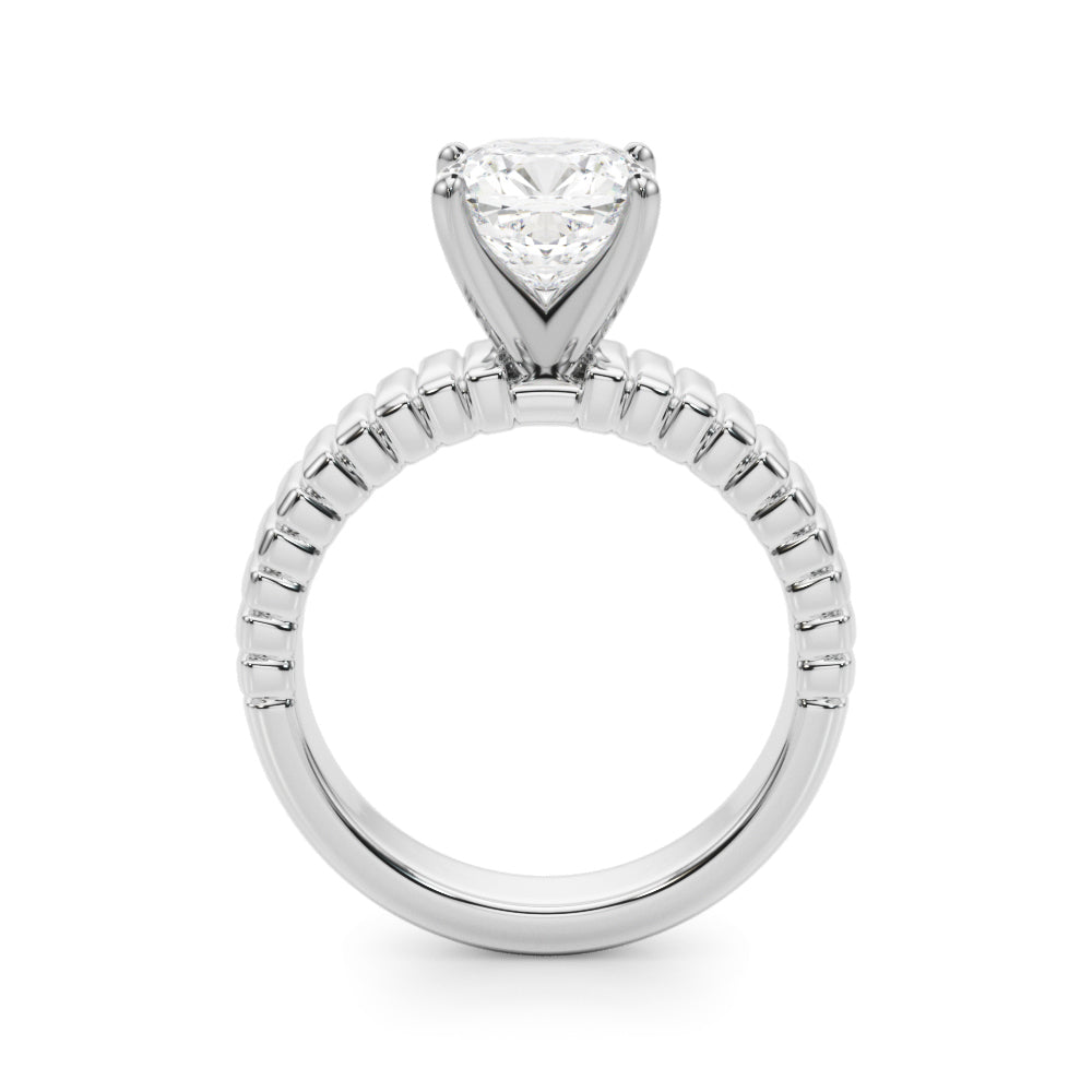 Round Solitaire Lab Grown Diamond Engagement Ring - VS1 D/E/F | 14K & 18K Gold | Lab Grown Diamond Engagement Ring | Picasso Gold & Diamond | Chicago