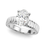 Round Solitaire Lab Grown Diamond Engagement Ring - VS1 D/E/F | 14K & 18K Gold | Lab Grown Diamond Engagement Ring | Picasso Gold & Diamond | Chicago