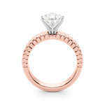 Round Solitaire Lab Grown Diamond Engagement Ring - VS1 D/E/F | 14K & 18K Gold | 18K Yellow Gold | Round Lab Diamond | Picasso Gold & Diamond Chicago