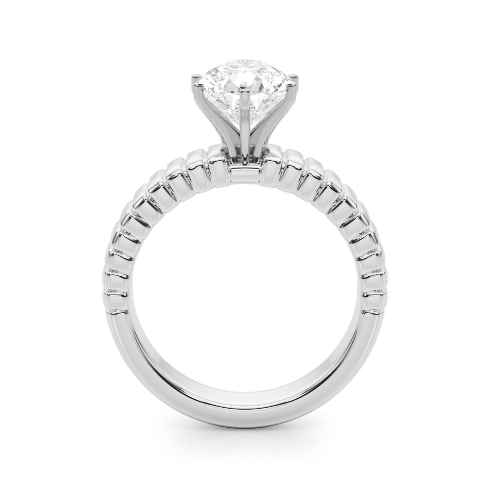 Round Solitaire Lab Grown Diamond Engagement Ring - VS1 D/E/F | 14K & 18K Gold | 18K Yellow Gold | Round Lab Diamond | Picasso Gold & Diamond Chicago