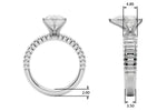 Round Solitaire Lab Grown Diamond Engagement Ring - VS1 D/E/F | 14K & 18K Gold | Platinum | Round Lab Diamond | Picasso Gold & Diamond Chicago