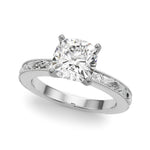 Round Solitaire Lab Grown Diamond Engagement Ring - VS1 D/E/F | 14K & 18K Gold | 18K Rose Gold | Round Lab Diamond | Picasso Gold & Diamond Chicago