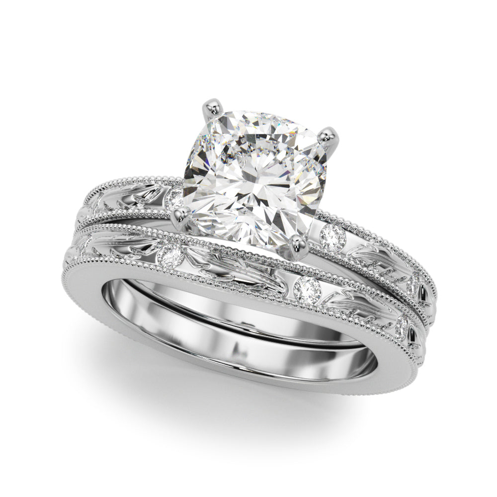 Round Solitaire Lab Grown Diamond Engagement Ring - VS1 D/E/F | 14K & 18K Gold | Platinum | Round Lab Diamond | Picasso Gold & Diamond Chicago
