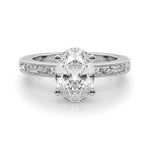 Round Solitaire Lab Grown Diamond Engagement Ring - VS1 D/E/F | 14K & 18K Gold | Lab Grown Diamond Engagement Ring | Picasso Gold & Diamond | Chicago