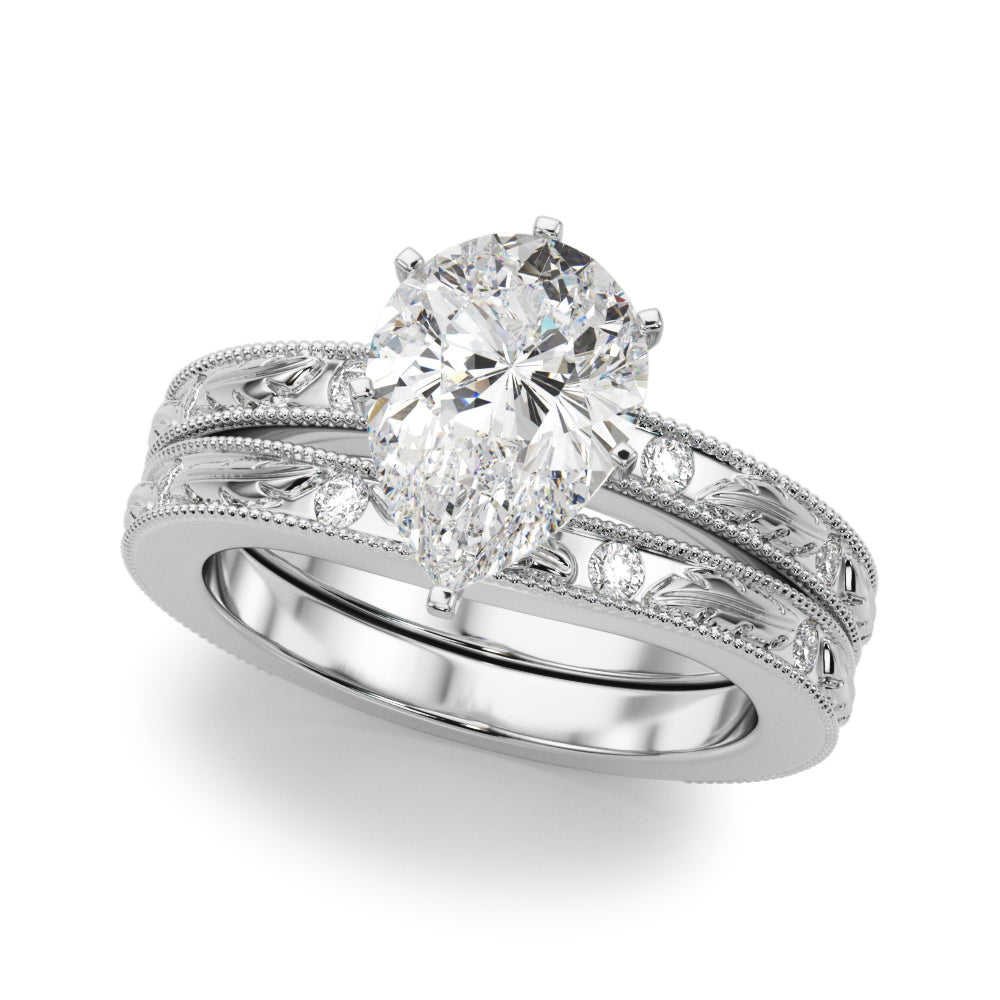 Round Solitaire Lab Grown Diamond Engagement Ring - VS1 D/E/F | 14K & 18K Gold | 14K Rose Gold | Round Lab Diamond | Picasso Gold & Diamond Chicago