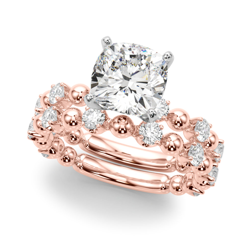 Round Classic Lab Grown Diamond Engagement Ring - VS1 D/E/F | 14K & 18K Gold | Platinum | Round Lab Diamond | Picasso Gold & Diamond Chicago
