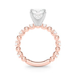 Round Classic Lab Grown Diamond Engagement Ring - VS1 D/E/F | 14K & 18K Gold | Lab Grown Diamond Engagement Ring | Picasso Gold & Diamond | Chicago