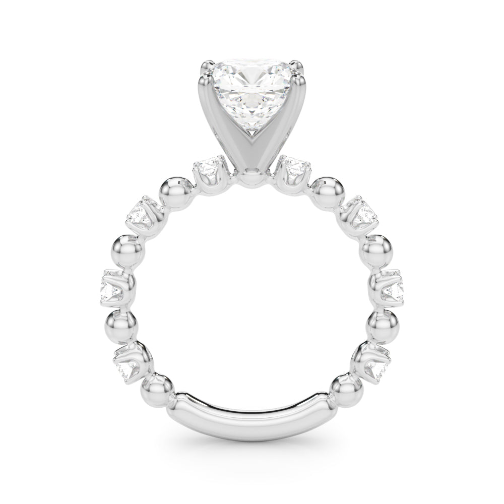 Round Classic Lab Grown Diamond Engagement Ring - VS1 D/E/F | 14K & 18K Gold | Lab Grown Diamond Engagement Ring | Picasso Gold & Diamond | Chicago