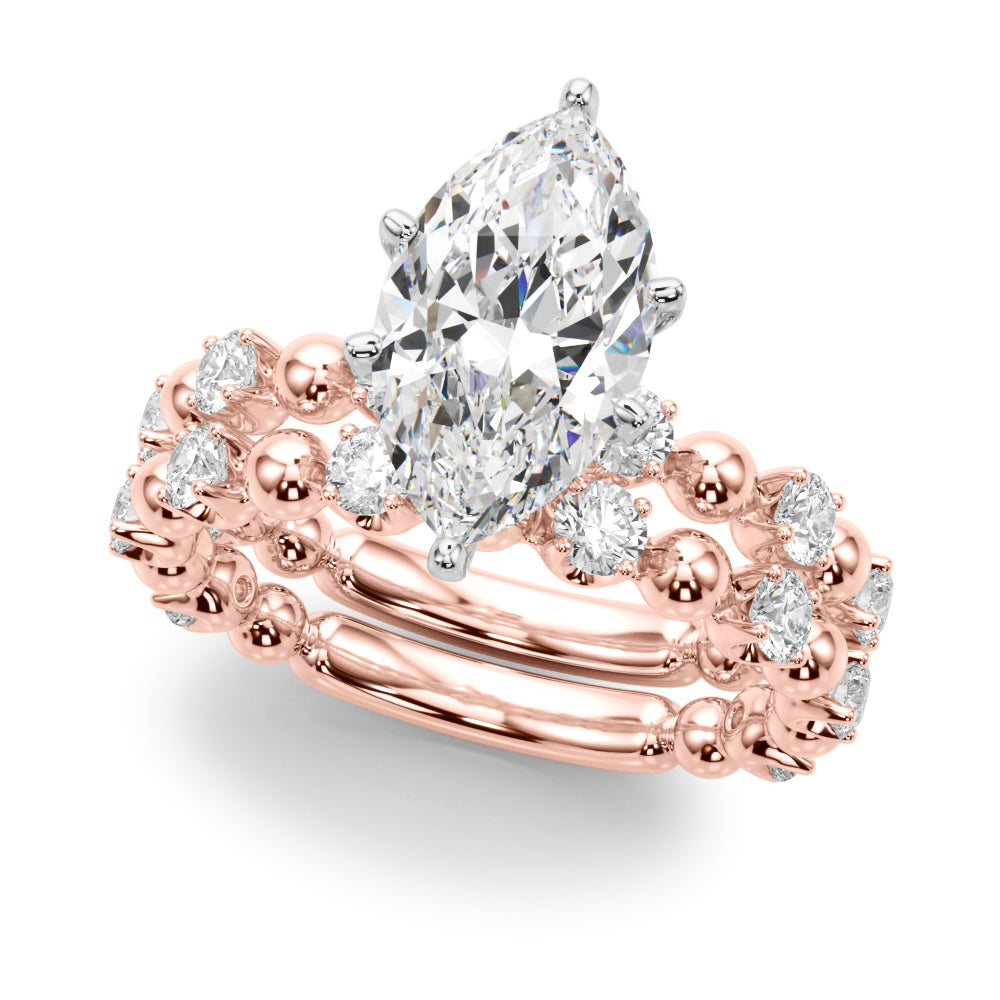 Round Classic Lab Grown Diamond Engagement Ring - VS1 D/E/F | 14K & 18K Gold | 14K Yellow Gold | Round Lab Diamond | Picasso Gold & Diamond Chicago