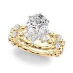 Round Classic Lab Grown Diamond Engagement Ring - VS1 D/E/F | 14K & 18K Gold | 14K White Gold | Round Lab Diamond | Picasso Gold & Diamond Chicago