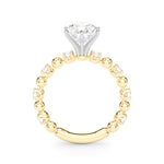 Round Classic Lab Grown Diamond Engagement Ring - VS1 D/E/F | 14K & 18K Gold | 18K White Gold | Round Lab Diamond | Picasso Gold & Diamond Chicago