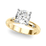 Round Classic Lab Grown Diamond Engagement Ring - VS1 D/E/F | 14K & 18K Gold | 18K White Gold | Round Lab Diamond | Picasso Gold & Diamond Chicago
