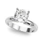 Round Classic Lab Grown Diamond Engagement Ring - VS1 D/E/F | 14K & 18K Gold | 18K Rose Gold | Round Lab Diamond | Picasso Gold & Diamond Chicago
