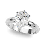 Round Classic Lab Grown Diamond Engagement Ring - VS1 D/E/F | 14K & 18K Gold | 14K White Gold | Round Lab Diamond | Picasso Gold & Diamond Chicago