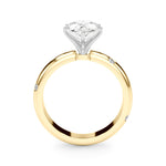 Round Classic Lab Grown Diamond Engagement Ring - VS1 D/E/F | 14K & 18K Gold | 18K White Gold | Round Lab Diamond | Picasso Gold & Diamond Chicago