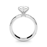 Round Classic Lab Grown Diamond Engagement Ring - VS1 D/E/F | 14K & 18K Gold | 18K Yellow Gold | Round Lab Diamond | Picasso Gold & Diamond Chicago
