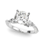 Round Nature Inspired Lab Grown Diamond Engagement Ring - VS1 D/E/F | 14K & 18K Gold | 18K Rose Gold | Round Lab Diamond | Picasso Gold & Diamond Chicago