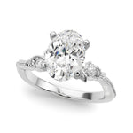 Round Nature Inspired Lab Grown Diamond Engagement Ring - VS1 D/E/F | 14K & 18K Gold | Lab Grown Diamond Engagement Ring | Picasso Gold & Diamond | Chicago