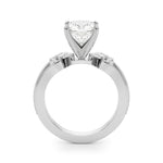 Round Nature Inspired Lab Grown Diamond Engagement Ring - VS1 D/E/F | 14K & 18K Gold | Lab Grown Diamond Engagement Ring | Picasso Gold & Diamond | Chicago