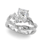Round Nature Inspired Lab Grown Diamond Engagement Ring - VS1 D/E/F | 14K & 18K Gold | 14K Rose Gold | Round Lab Diamond | Picasso Gold & Diamond Chicago