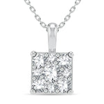 14K 0.23CT Diamond Pendant - Picasso Gold & Diamond Jewelry
