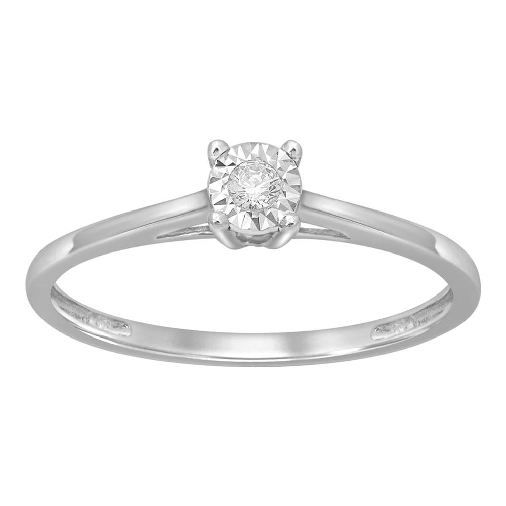10K 0.05ct Diamond Ring - Picasso Gold & Diamond Jewelry