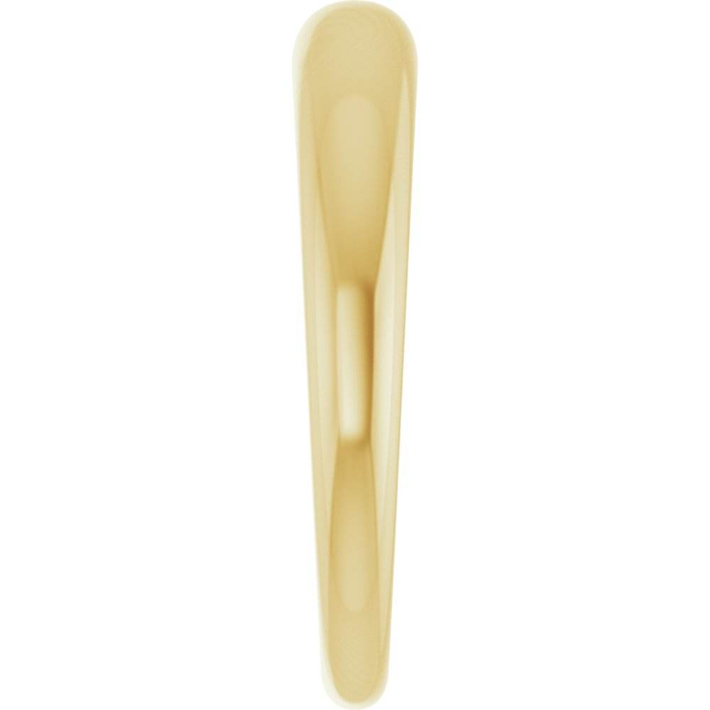 14K Yellow Gold 4mm Petite Dome Ring – Classic & Timeless Everyday Band - Picasso Gold & Diamond Jewelry