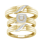 10K 0.07CT DIAMOND TIRO SET - Picasso Gold & Diamond Jewelry
