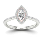 14K 0.33CT Diamond RING - Picasso Gold & Diamond Jewelry