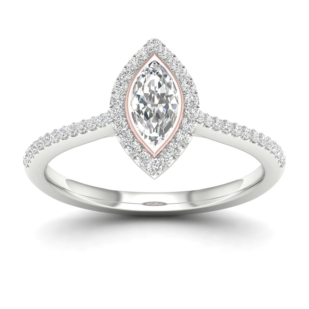 14K 0.33CT Diamond RING - Picasso Gold & Diamond Jewelry