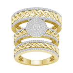 10K 0.60CT DIAM TRIO SET - Picasso Gold & Diamond Jewelry