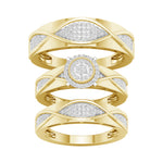 10K 0.50CT DIAM TRIO SET - Picasso Gold & Diamond Jewelry
