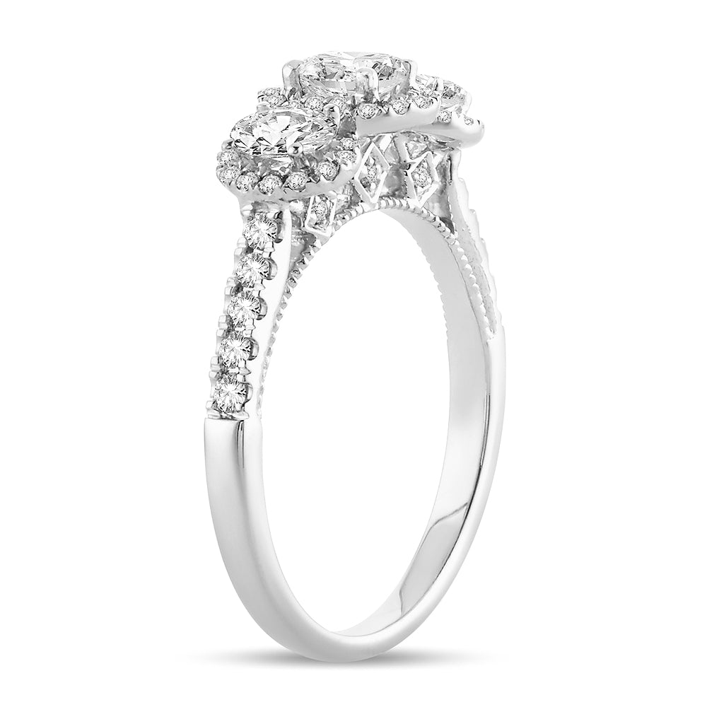 14K 1.00CT Diamond RING - Picasso Gold & Diamond Jewelry