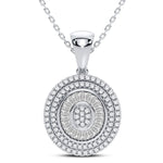 14K 0.40CT DAIMOND PENDANT - Picasso Gold & Diamond Jewelry